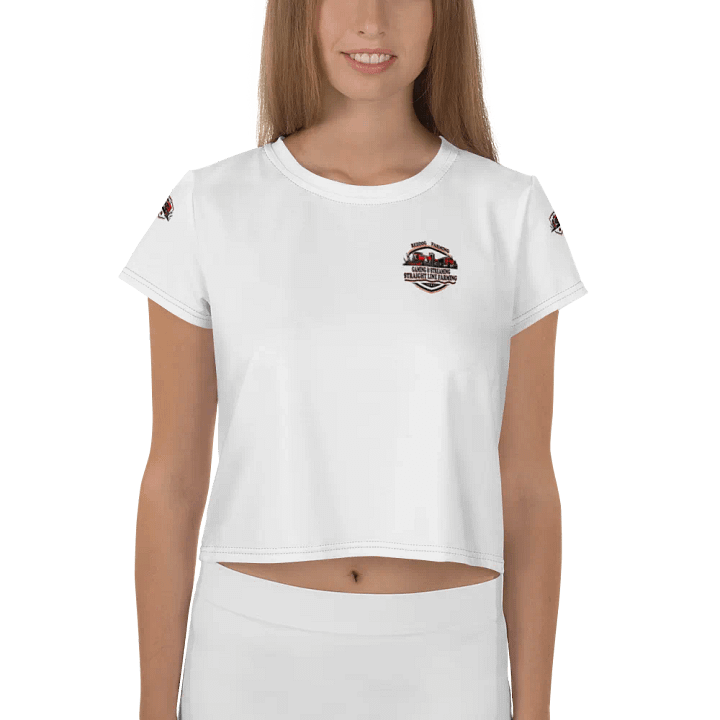 All-Over Print Crop Tee WITH REDDOG LOGO product image (1)
