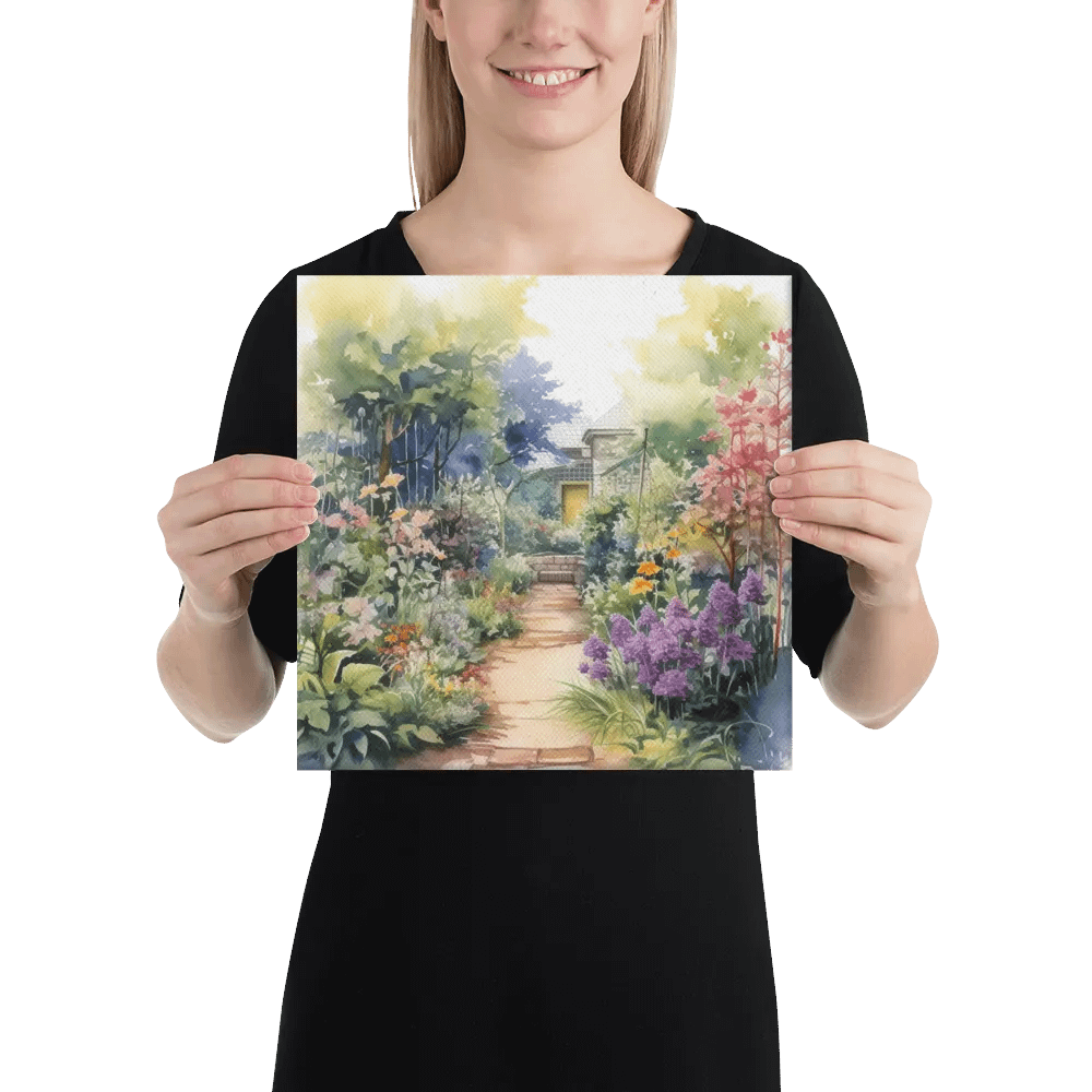 Tranquil Oasis: Watercolor Garden product image (2)