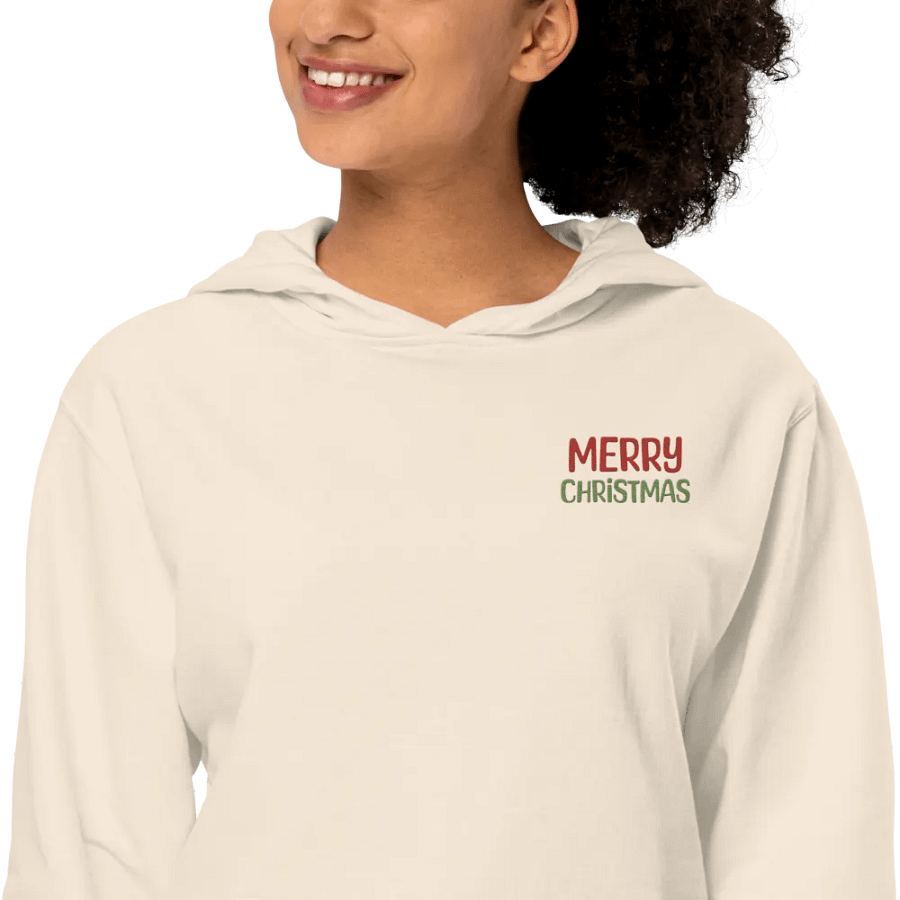 Embroidery Merry Christmas Bliss Hoodie product image (6)