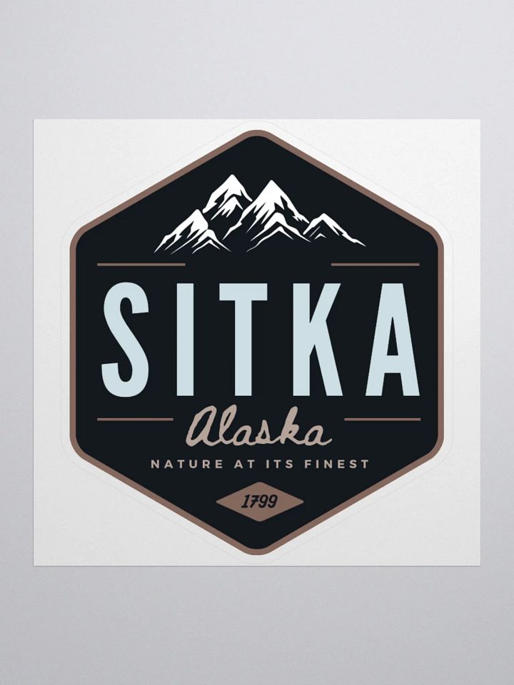 Sitka, Alaska Sticker product image (1)