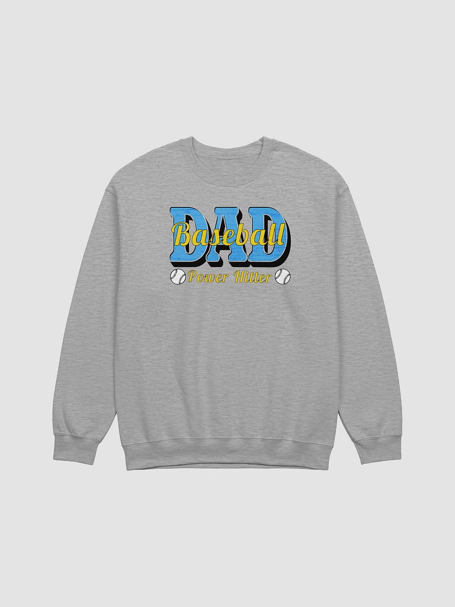 Dad Baseball Power Hitter Sweatshirt product image (17)