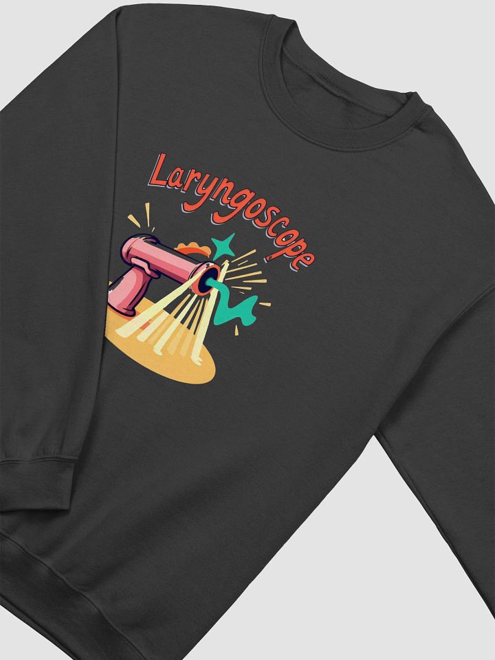 Playful Laryngoscope Illustration Crewneck product image (17)
