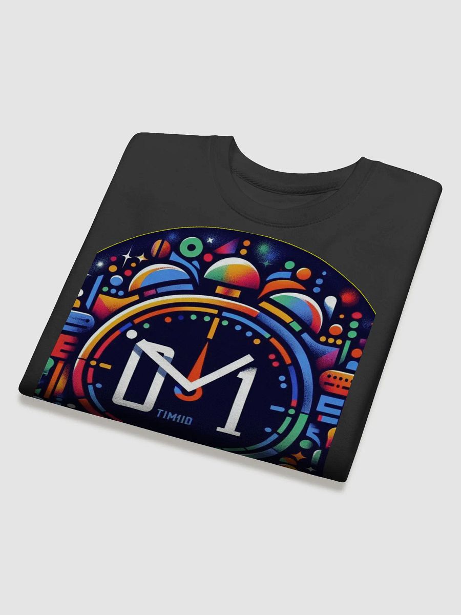 Vibrant Timepiece Graphic Sweatshirt product image (4)