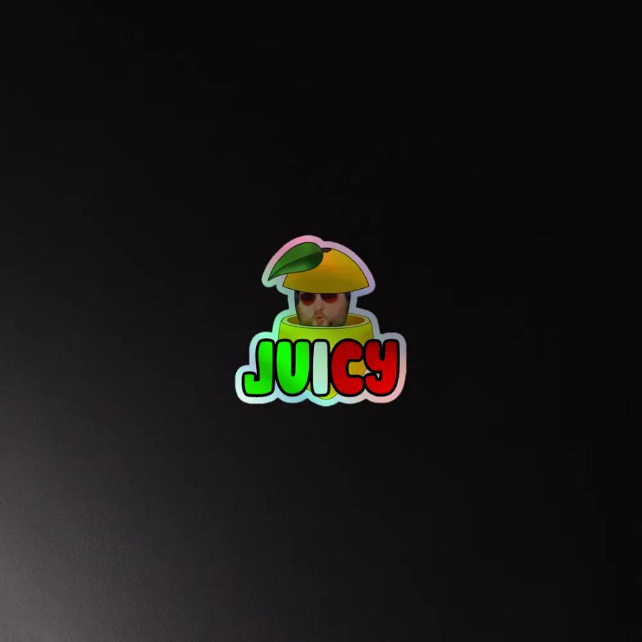 Juicy Holographic Sticker product image (4)
