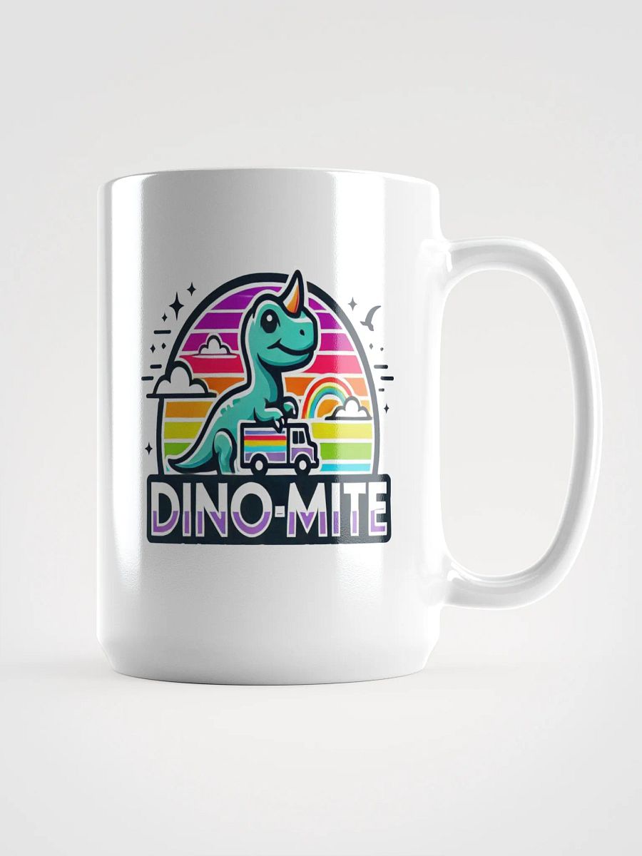 DINO-MITE White Glossy Mug product image (1)