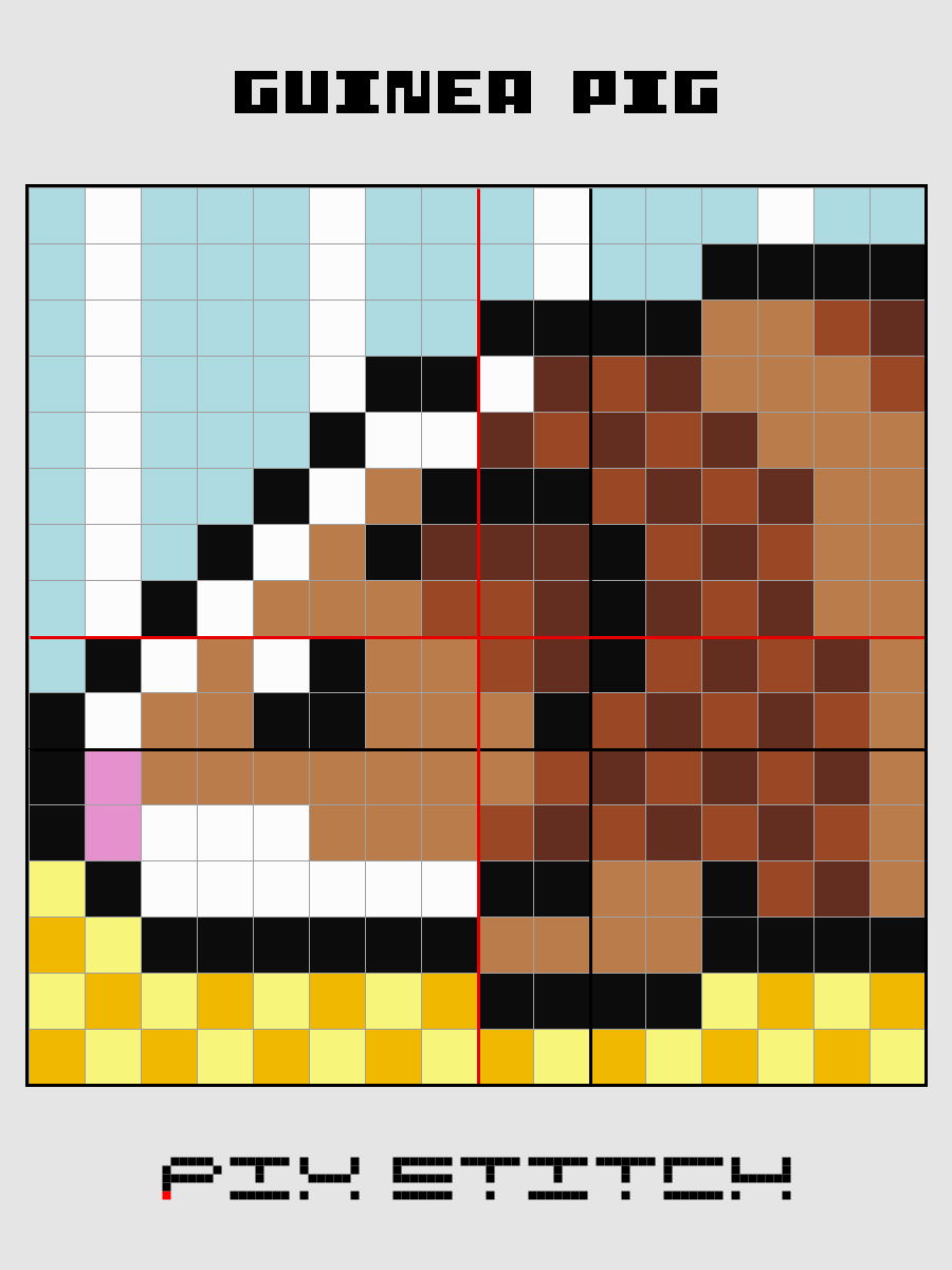 Guinea Pig Pixel Art product image (2)