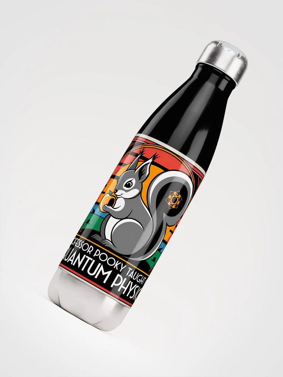 Quantum Physics Squirrel Stainless Steel Water Bottle product image (4)