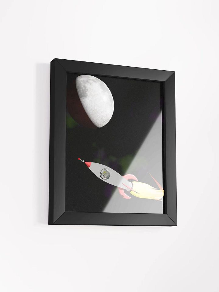 to the moon framed poster product image (13)