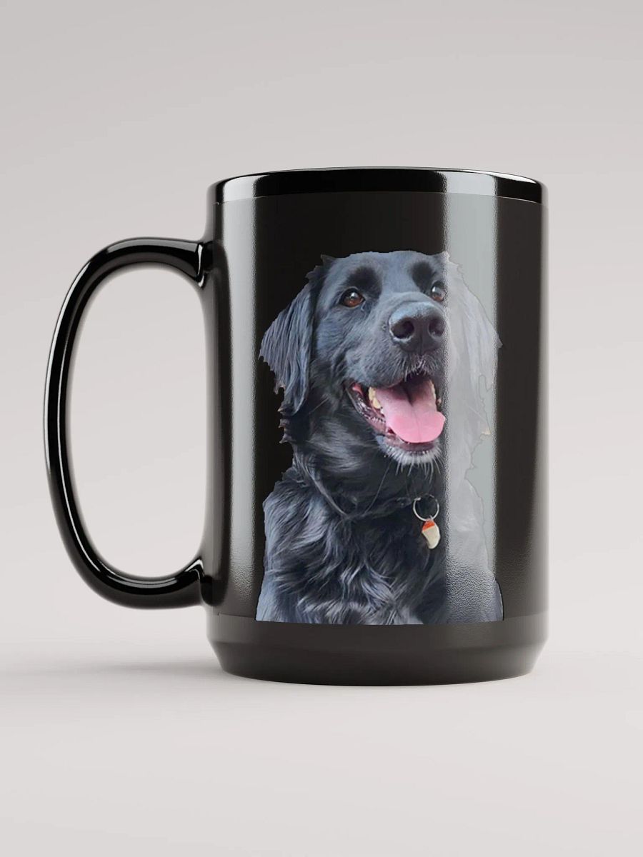 MABEL The Moon Bear Black Glossy Mug 15oz product image (6)