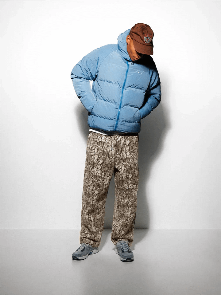 Bark Camo Denim Jeans, Black product image (2)