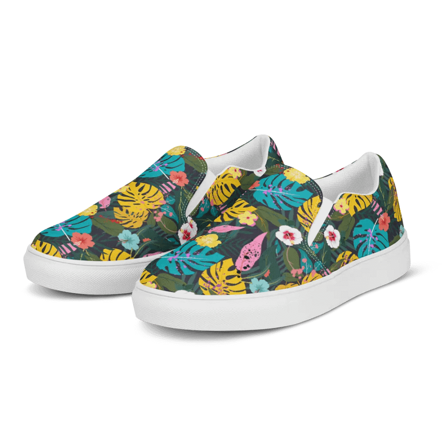 Forest Flora Canvas Slip-Ons product image (6)