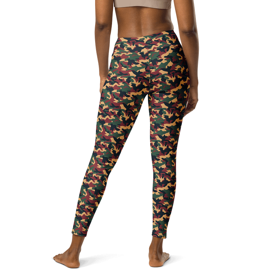Autumn Blaze Camo Women’s Leggings product image (3)