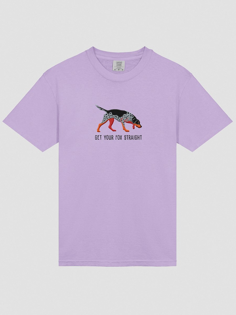 Get Your Fox Straight T-Shirt(Embroidered) of an American Foxhound(Blue) product image (43)