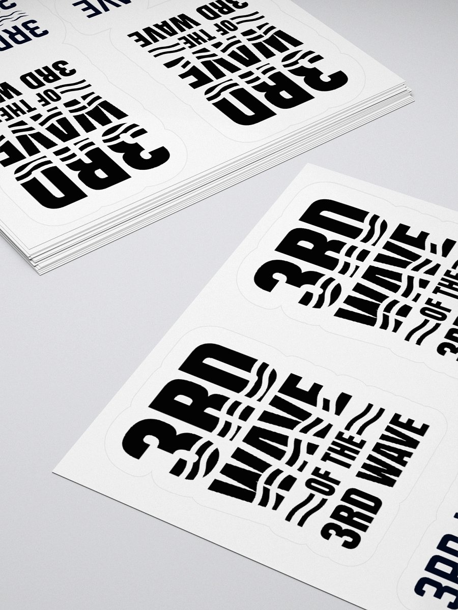 3rd Wave Of The 3rd Wave Stickers (#2) product image (10)