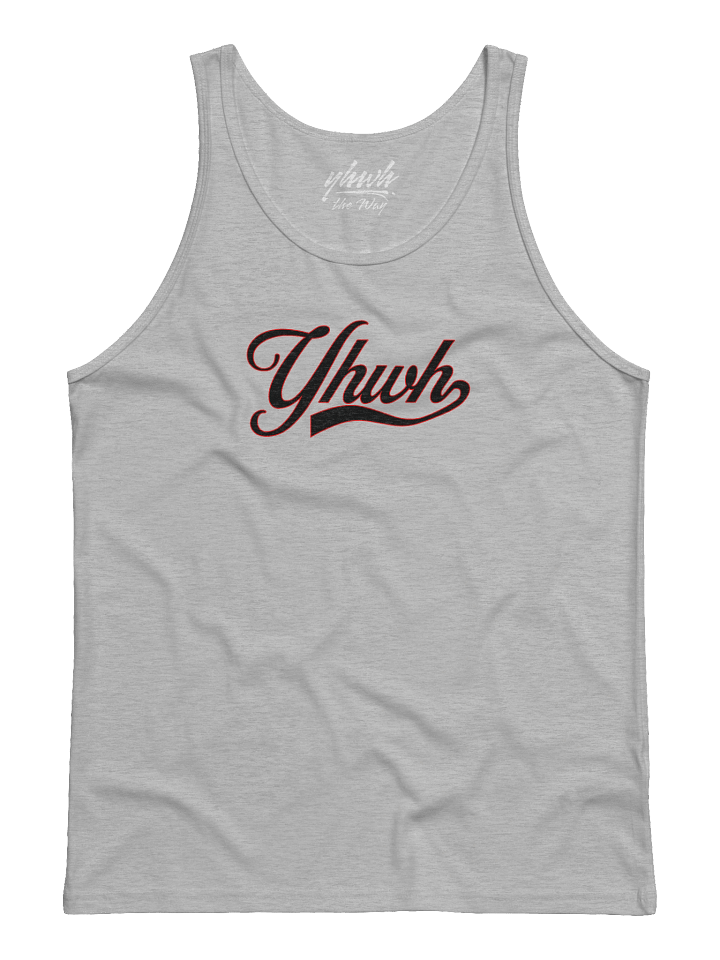 YHWH - Baseball Font Tank Top product image (1)