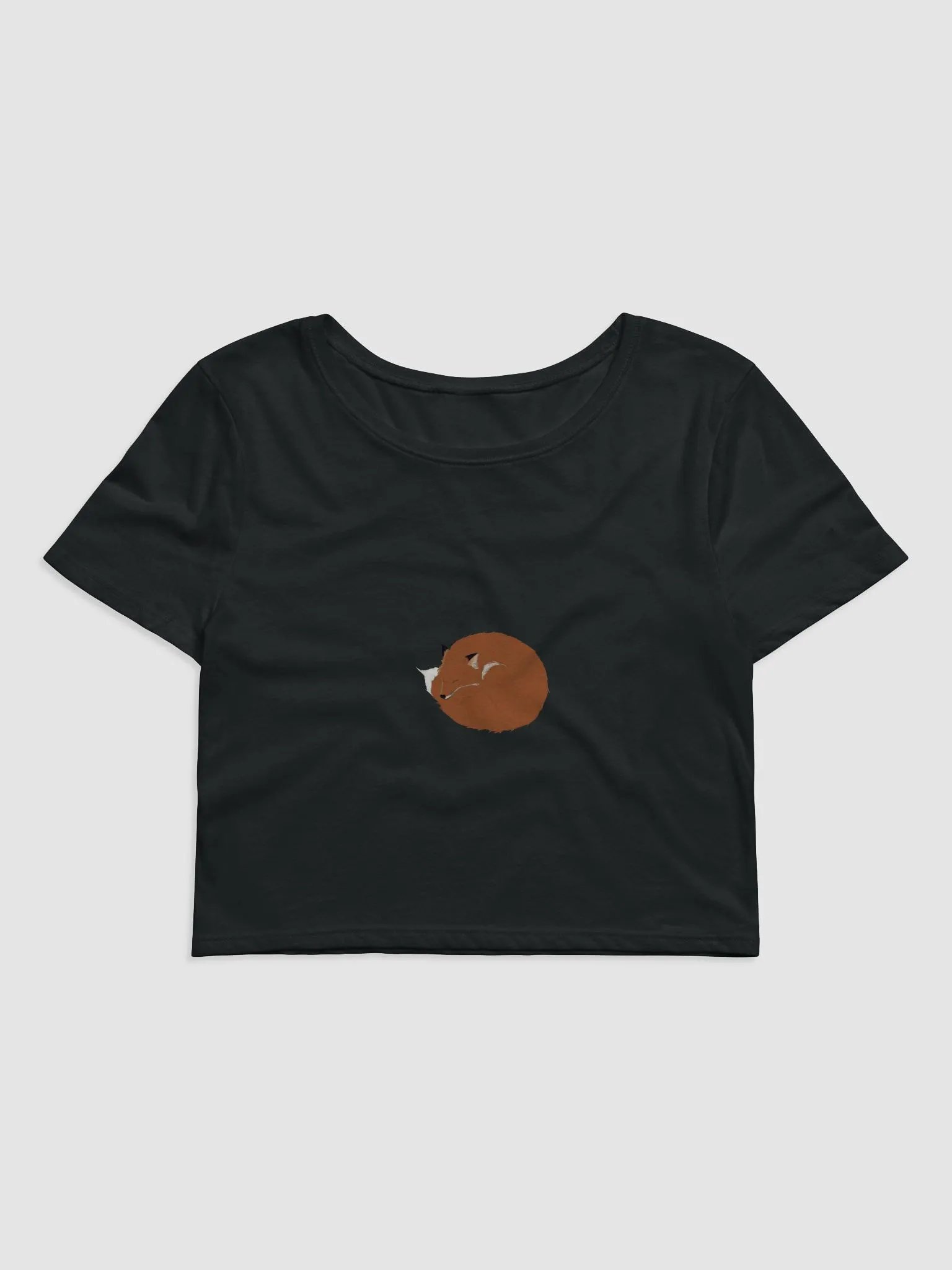 Sleepy Fox Crop Tee product image (1)
