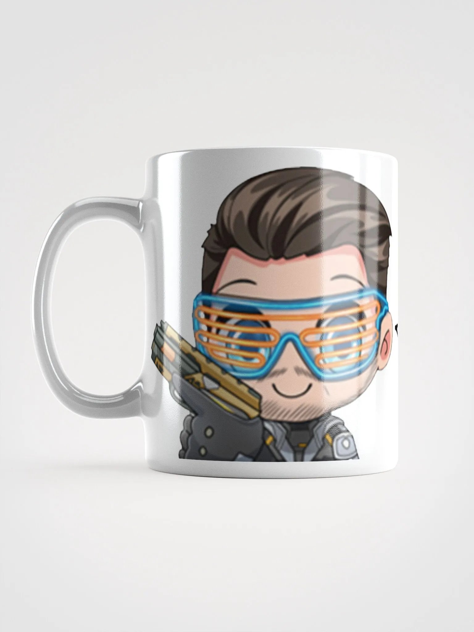 Pistol Coffee Mug: Now includes actual people size! product image (5)