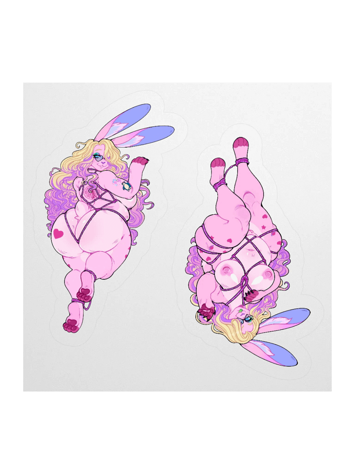 Shibari Bun Sticker Set product image (1)