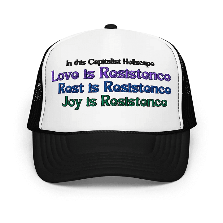 Resistor, Love, Rest, Joy, Embroidered Cap product image (3)