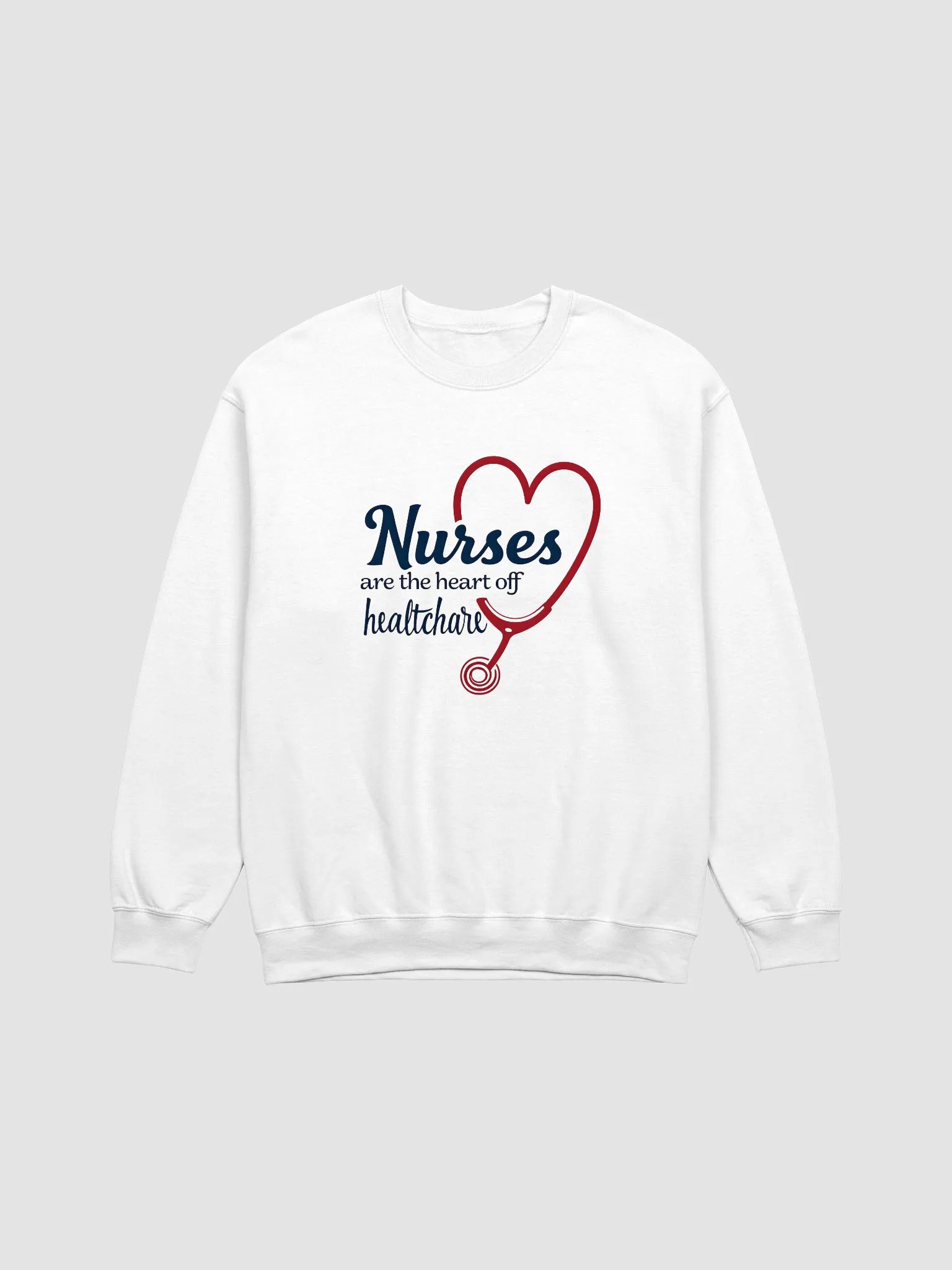 Heart of Healthcare Crewneck Sweatshirt product image (4)