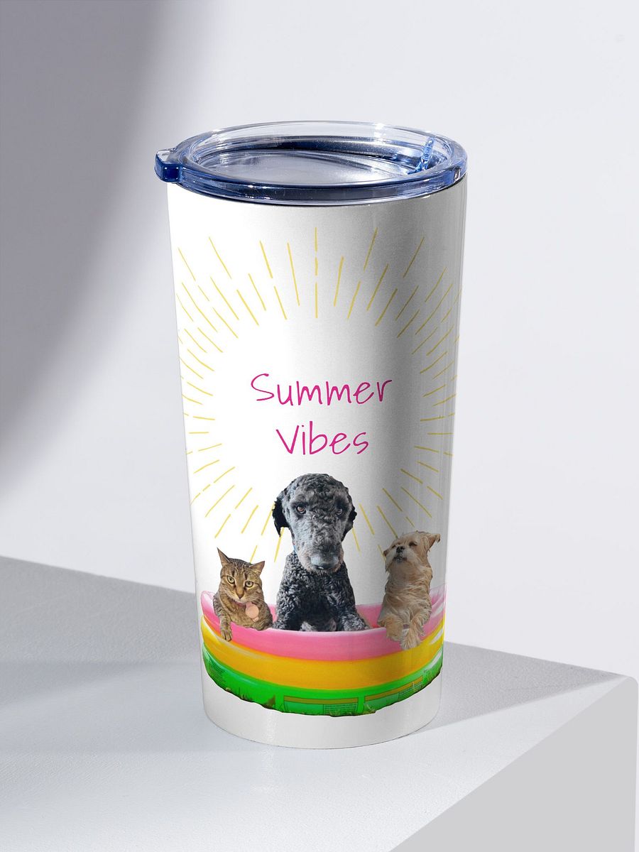 Summer Vibes Furry Co-Hosts Tumbler product image (2)