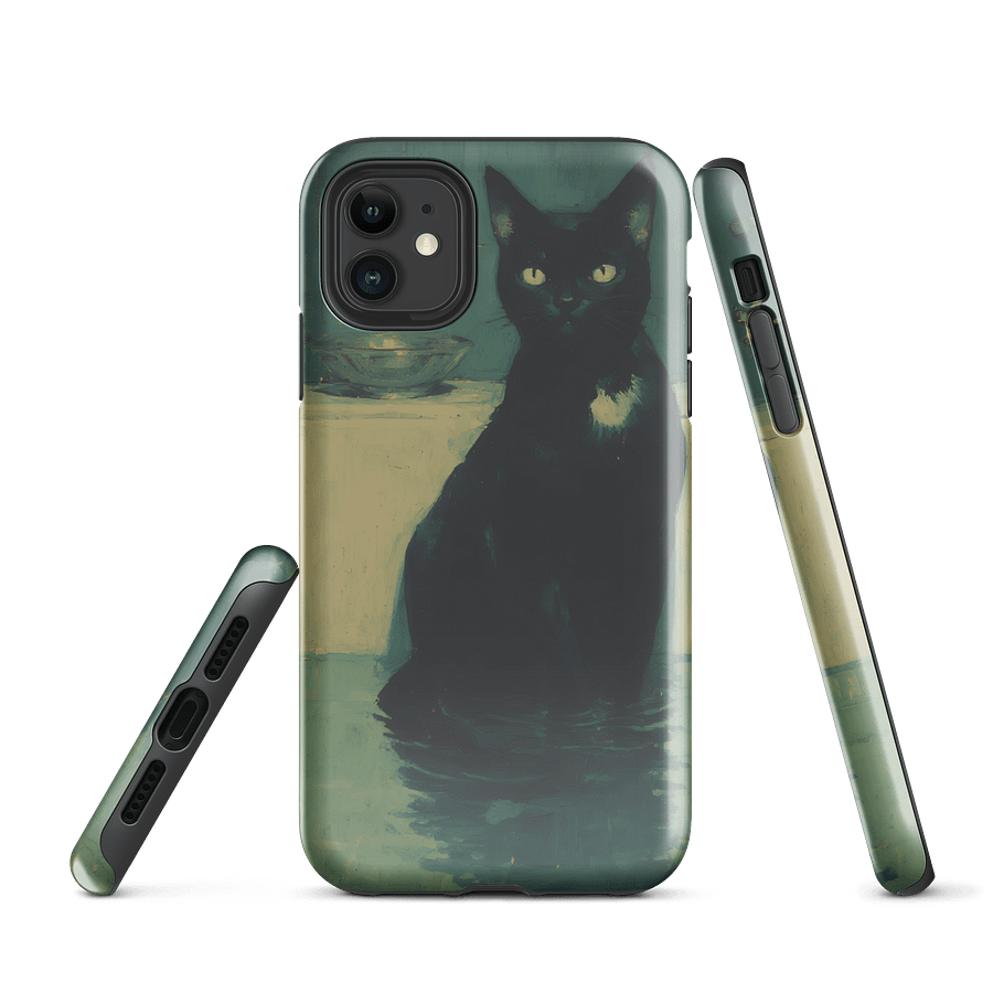 Mystic Cat iPhone Case product image (1)