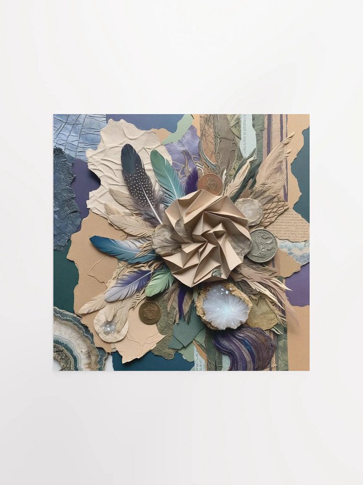 Dreams Folded in Paper Poster #5 – For the Ones Who Gather Their Lives Like Fragments product image (5)