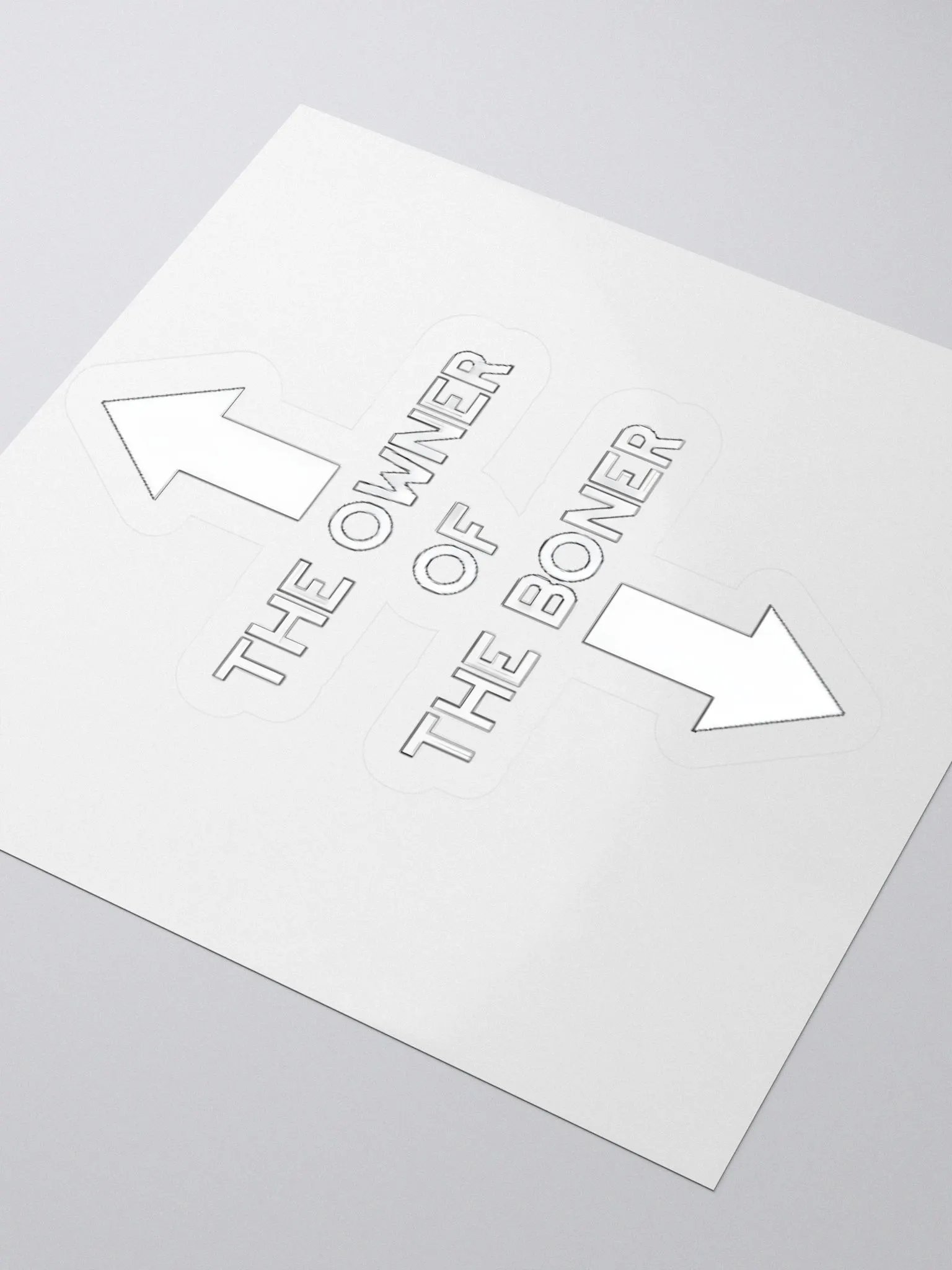 The Owner Of The Boner Sticker product image (3)