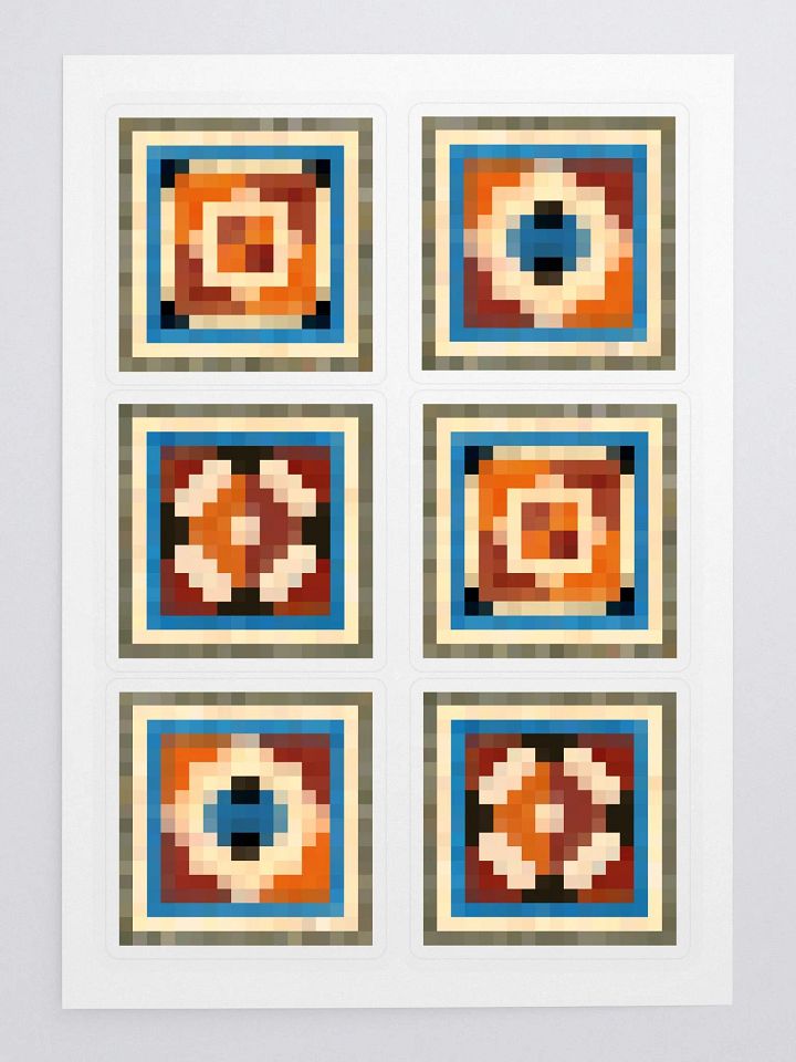 Pixel Plaza Stickers product image (1)
