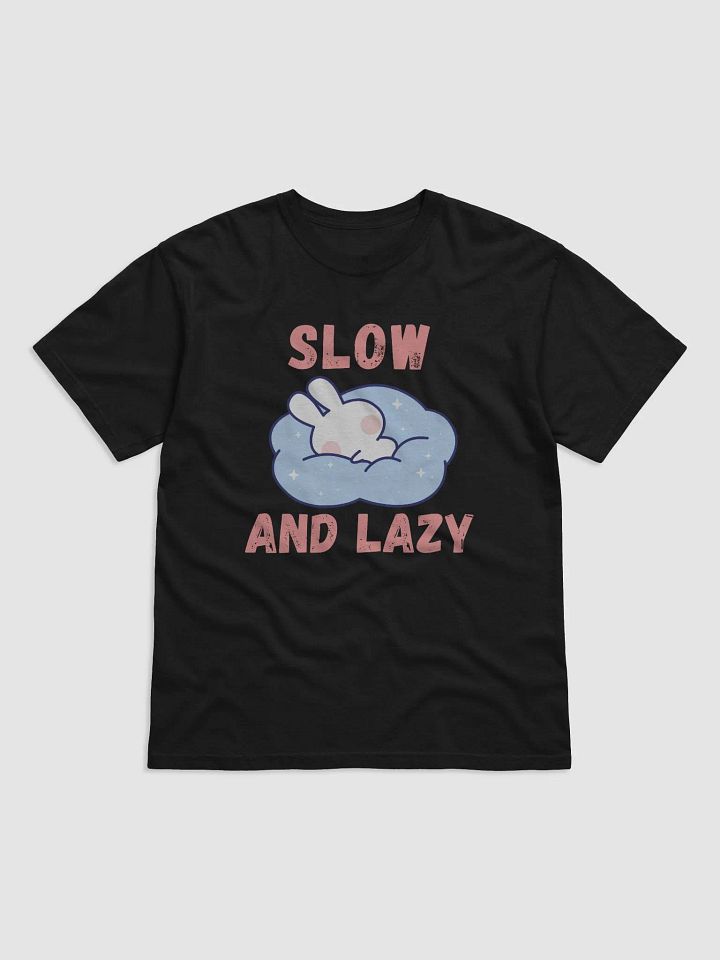 Slow and lazy. Cute and funny t-shirt design for lazy people. product image (1)