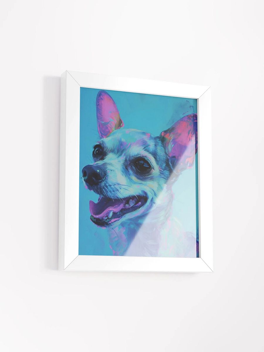 Vibrant Chihuahua Smile Matte Poster product image (2)