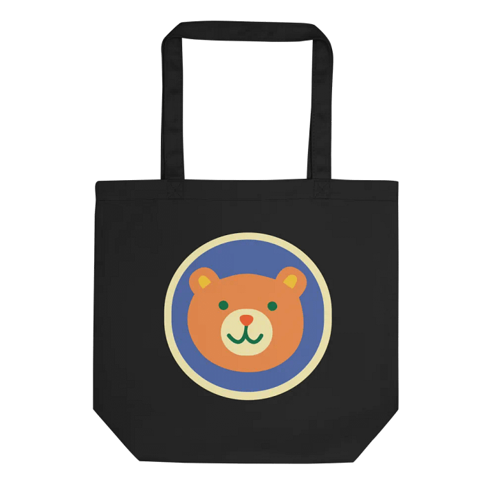 Bear Face Eco-Friendly Tote Bag product image (2)