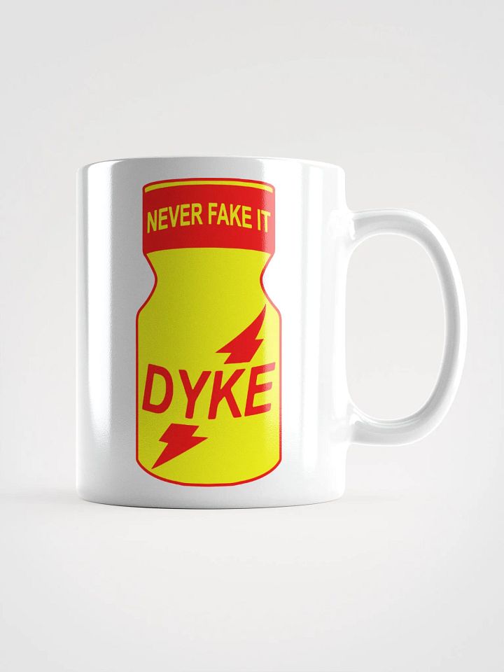 Dyke Poppers Mug 👃 White product image (1)