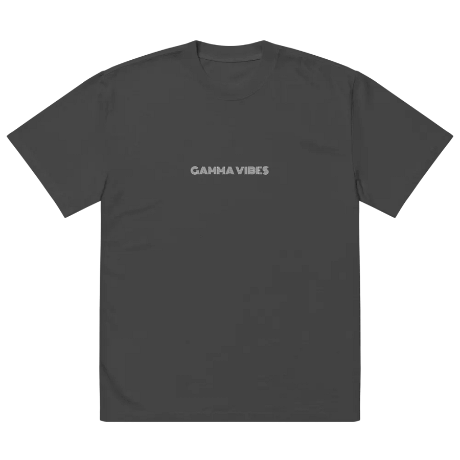 Gamma Vibes Oversized T-Shirt product image (2)