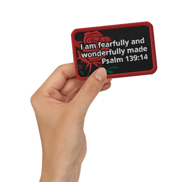 Fearfully and Wonderfully Made Patch product image (3)