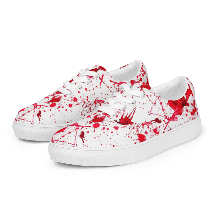Crime Scene Women's Canvas Shoes product image (2)