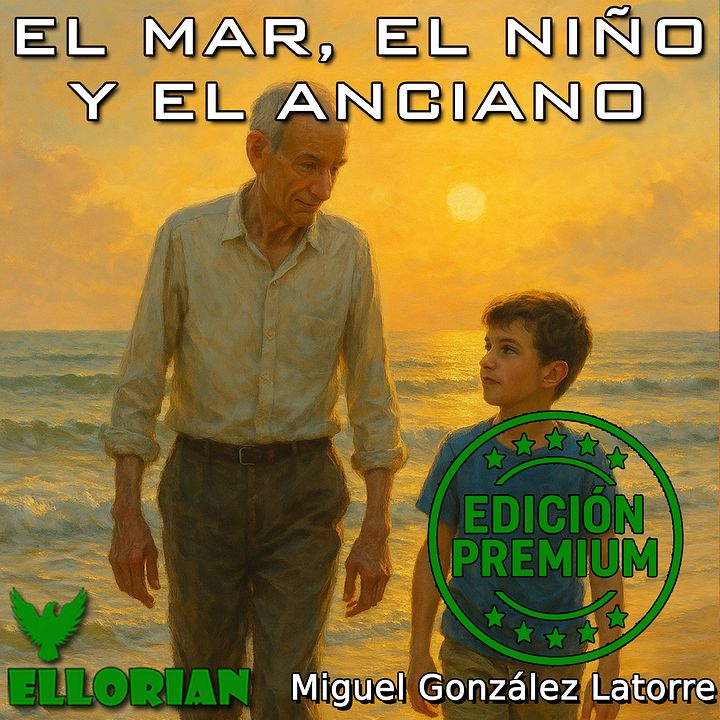 El mar, el niño y el anciano Edición Premium Digital product image (1)