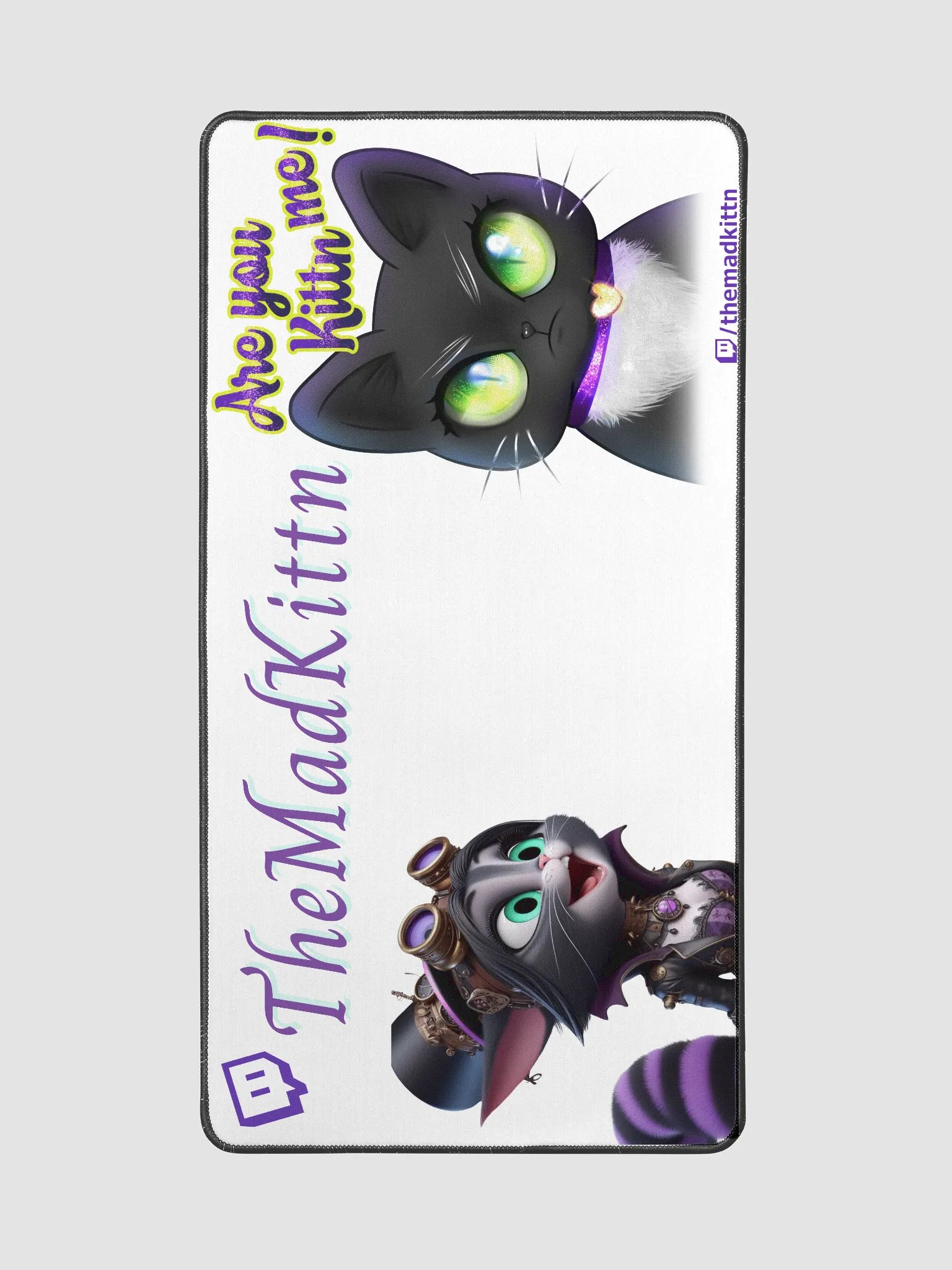 Are you Kittn Me! Desk Mouse pad! product image (2)