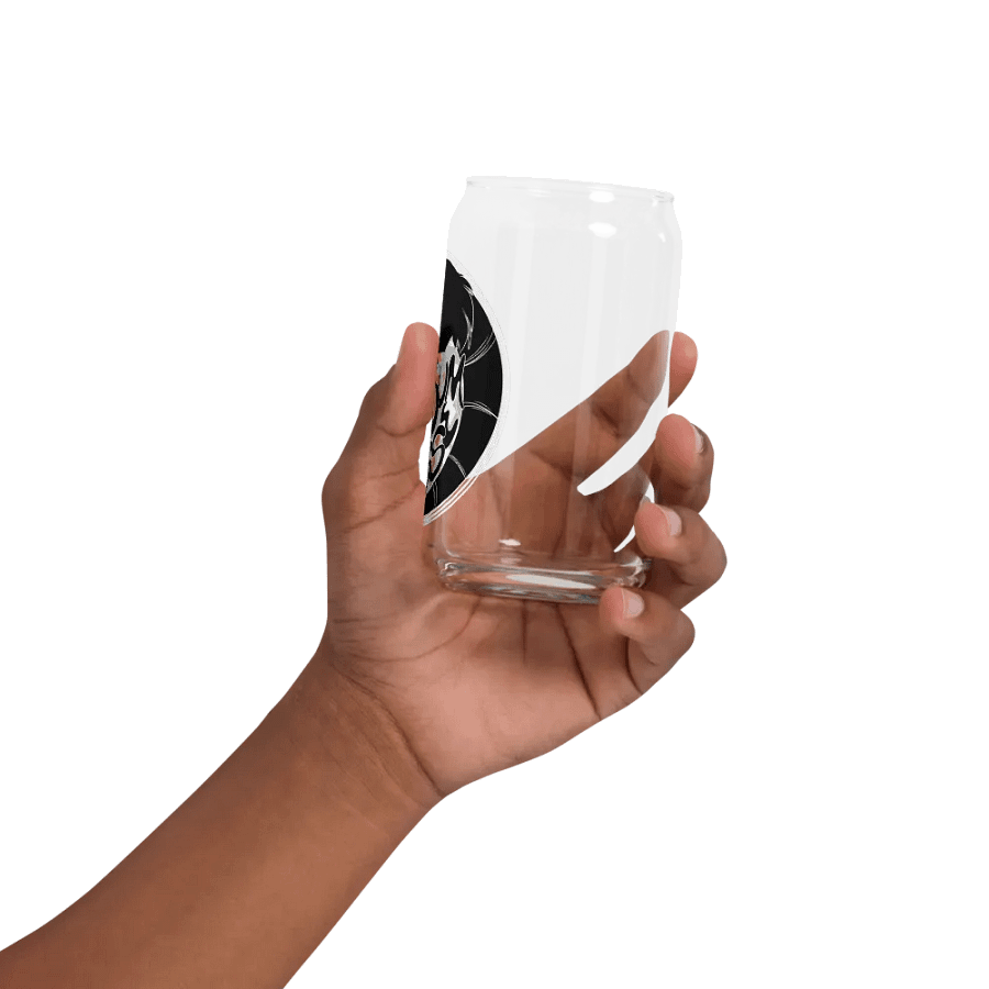 Possum Posse Can Shaped Glass BLK product image (4)