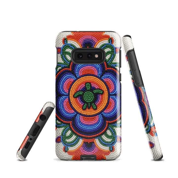 Turtle on flower Samsung® Tough Case product image (2)