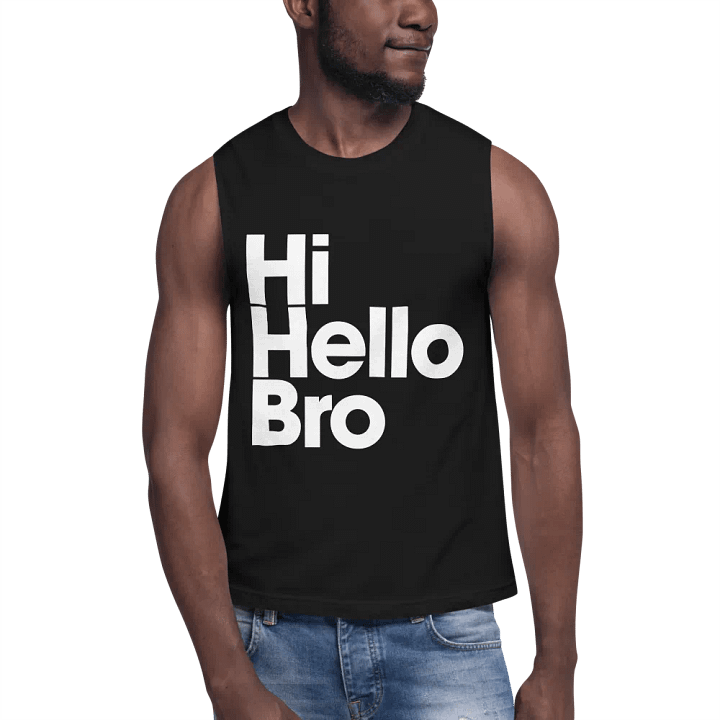 HiHelloBro Muscle Tank product image (2)