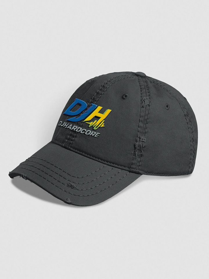 DJHARDCORE Soundwave Distressed Dad Hat product image (7)