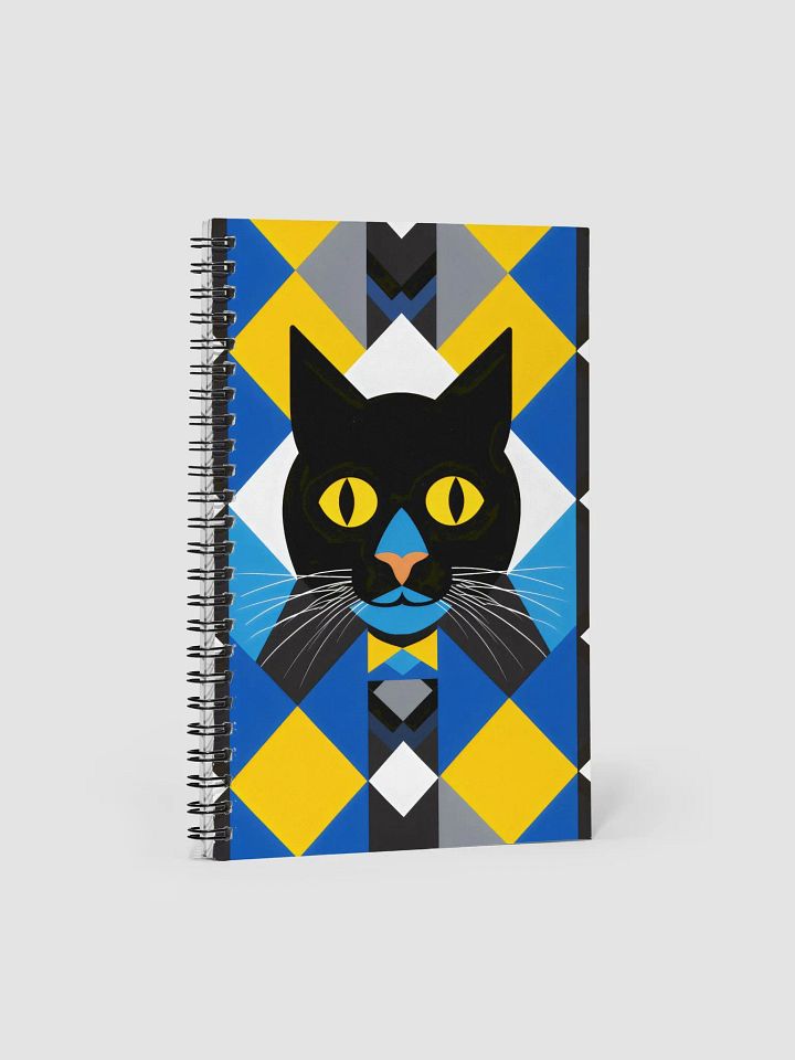 Whimsical Cat Dreams Spiral Notebook product image (1)