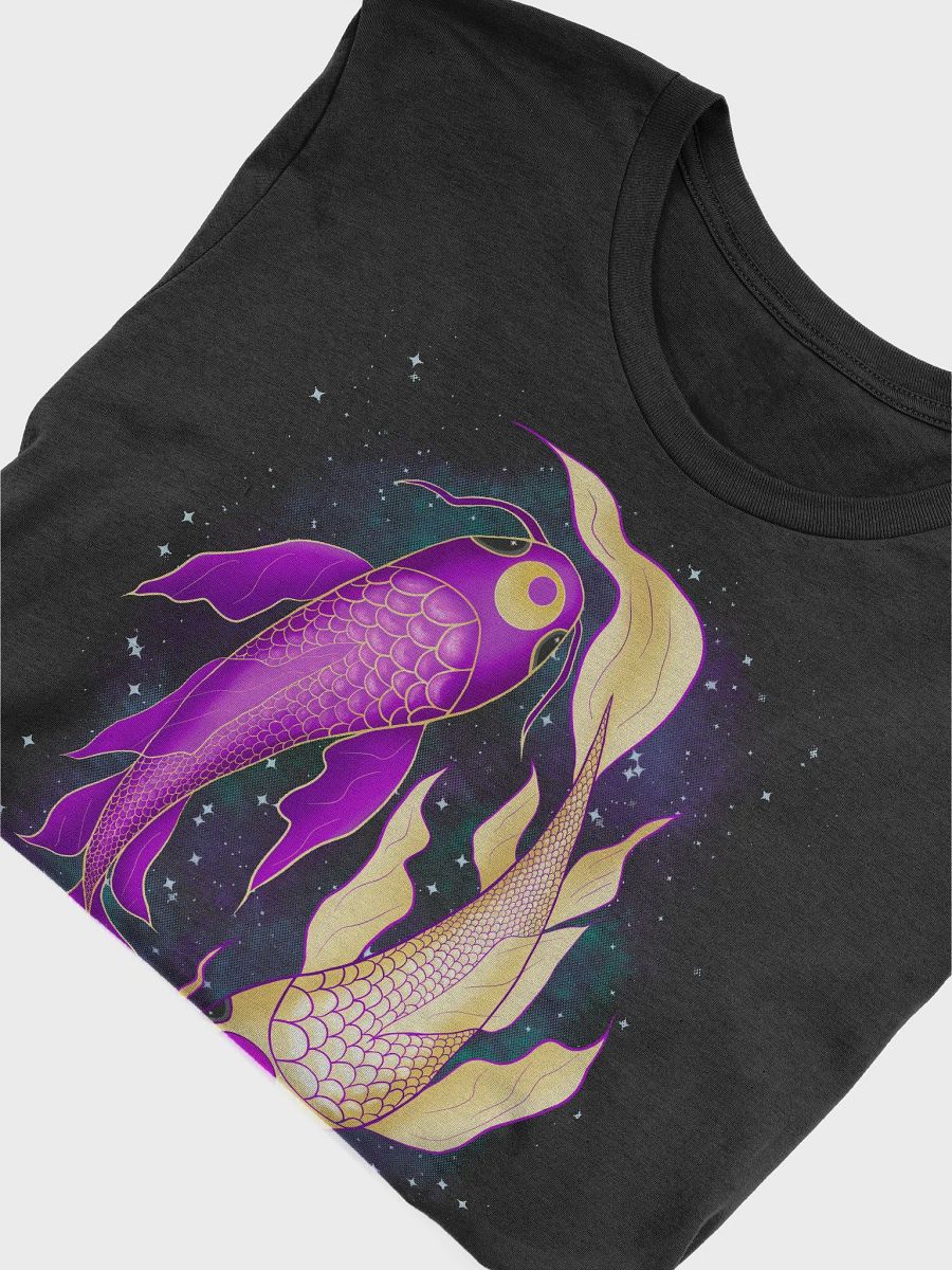 Moonie Koi tee shirt! Black or Navy Unisex product image (4)