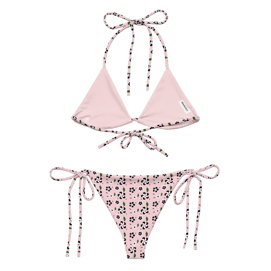 Floral Bliss Recycled String Bikini Set product image (3)