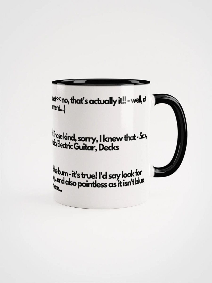 2006 Website Fav Quotes Mug Black / Blue product image (3)