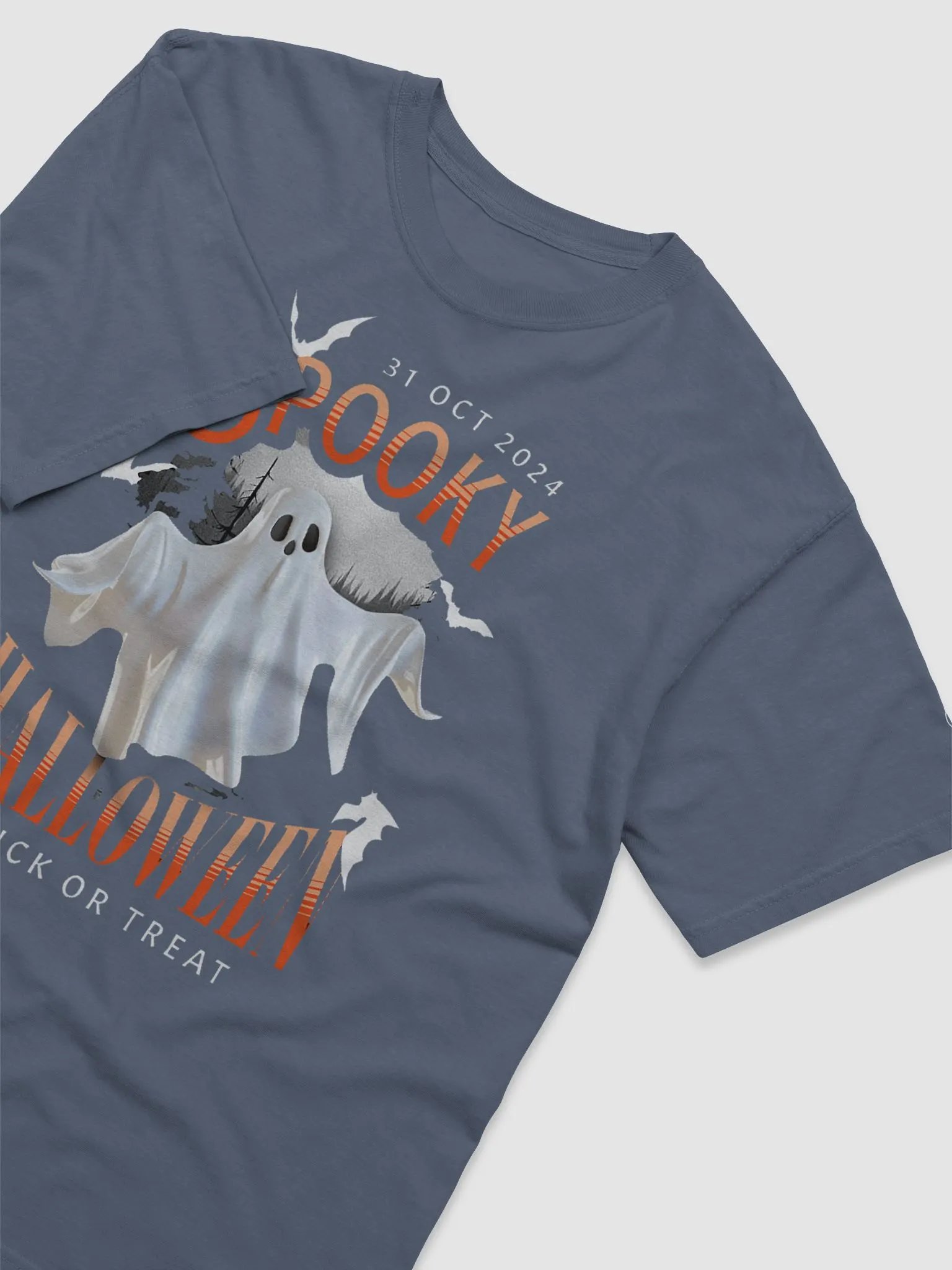Spooky Halloween, Trick or Treat Cotton Tee product image (3)