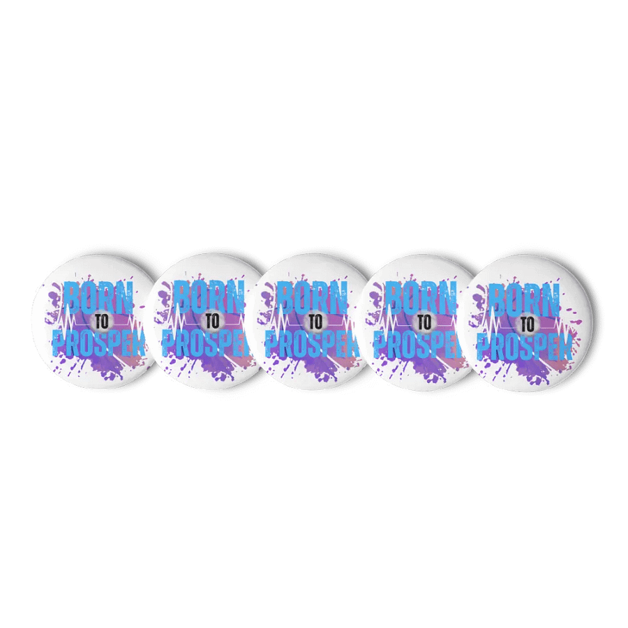 Born to Prosper Vibes Pin Set product image (1)