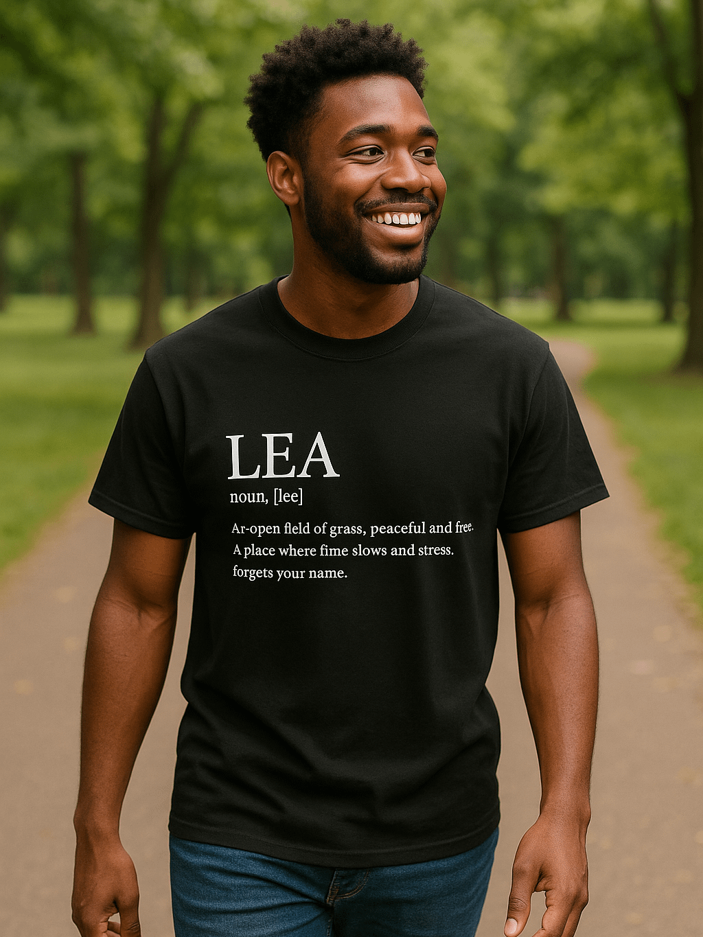 LEA™ Definition – Find Your Peace Unisex Tee product image (3)
