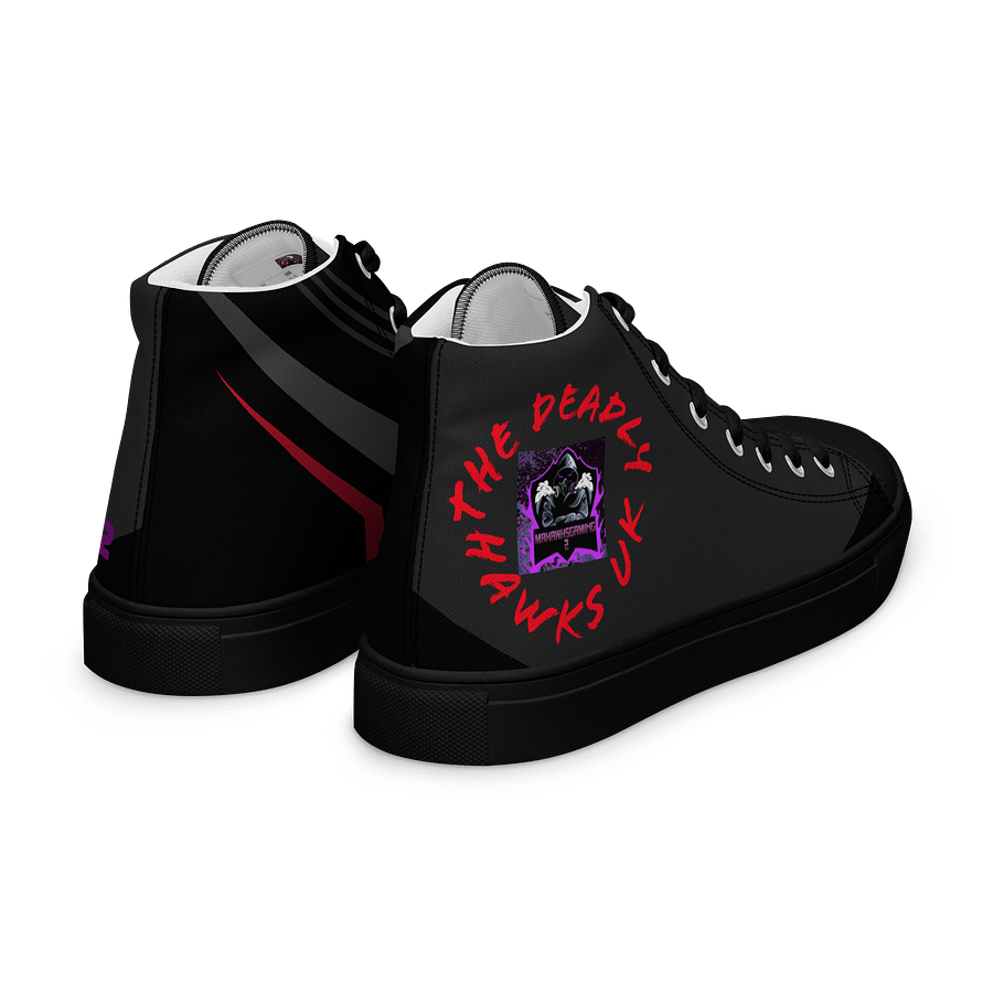 Women's Retro Geometric High Tops: MRHAWKSGAMING2 Edition product image (7)